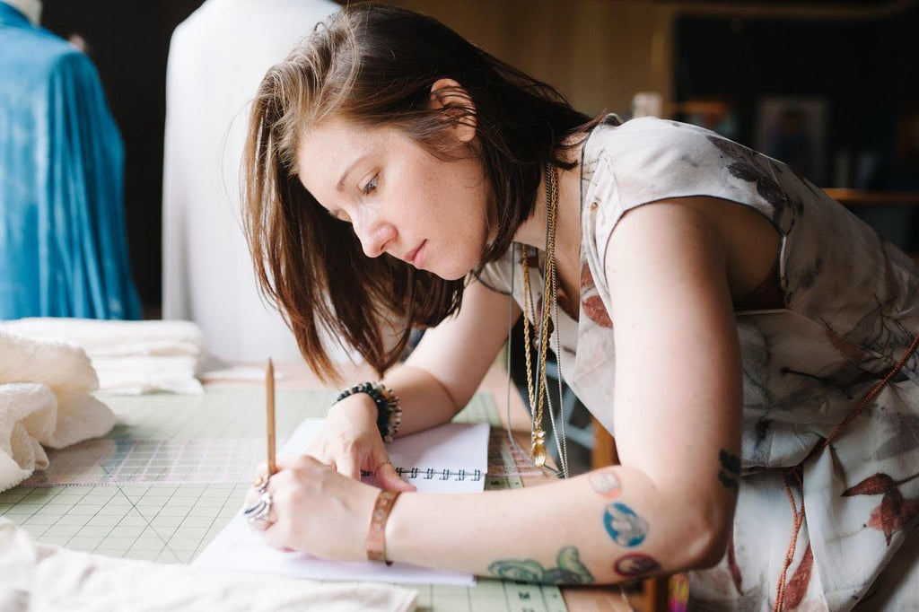 Fiber Artist Megan Ilene Creates Naturally Dyed Clothing Line