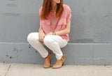 made in America pink top by St Austere top