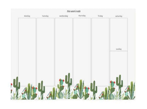 Cactus Meal Planner