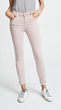 Mid Rise Destructed and Cropped Skinny Jeans, J Brand