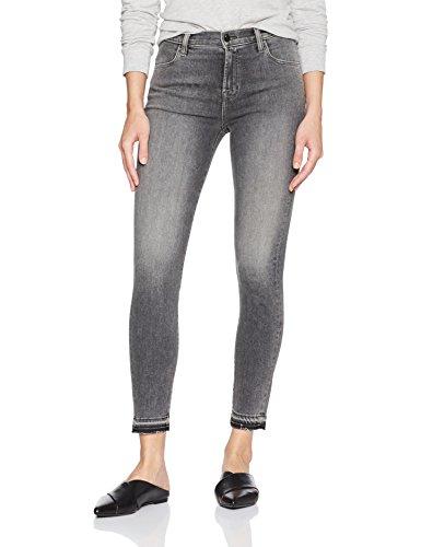 Alana High Rise Crop Skinny Jeans in Earl Grey, J Brand