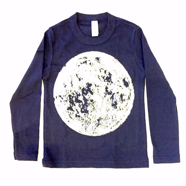 Toddler Moon Shirt made in Brooklyn
