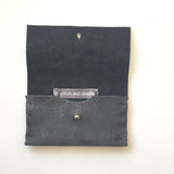 Stitch and Tickle handmade card case in black
