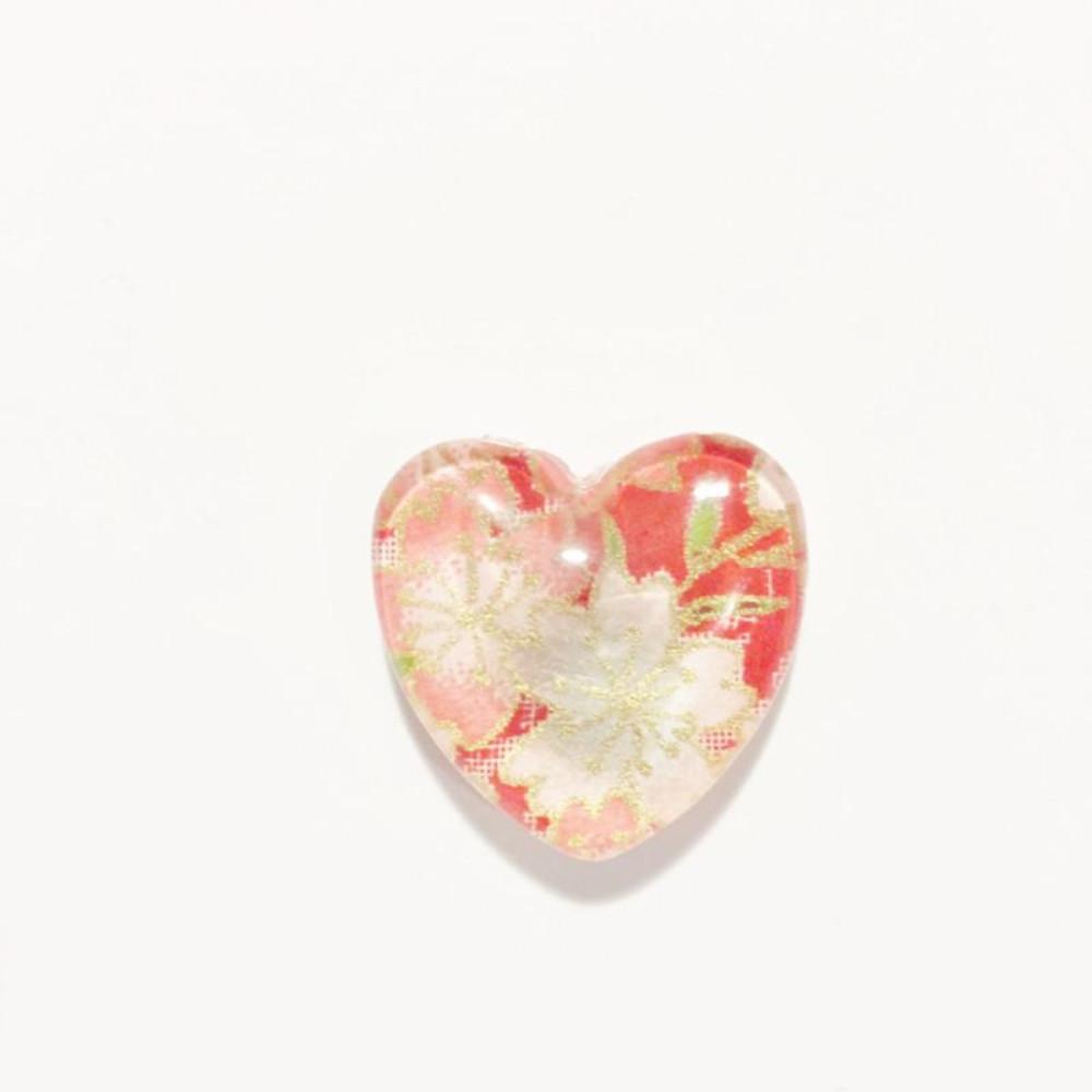 Handmade heart magnet made in Rhode Island