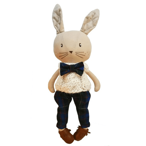 Bunny Stuffed Animal, Made in America by Mizu.me