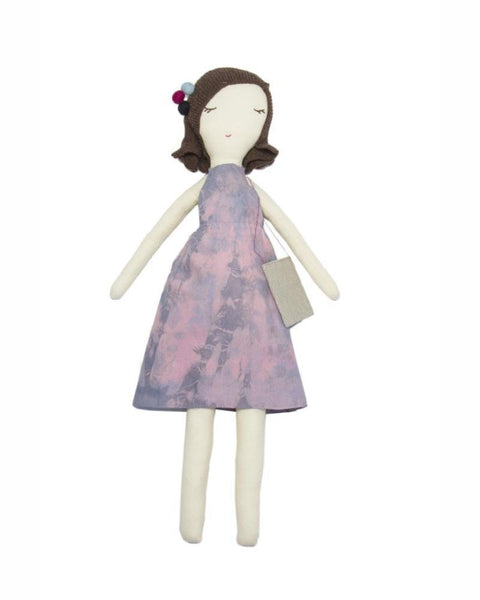 Snuggly Ugly doll with tie dye dress, Made in America