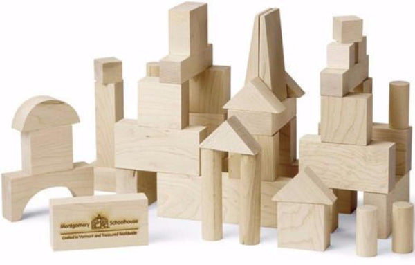 All Natural Made in America Wooden Blocks