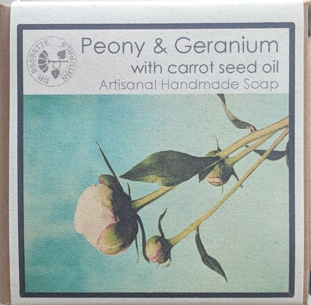 Peony + Geranium Soap