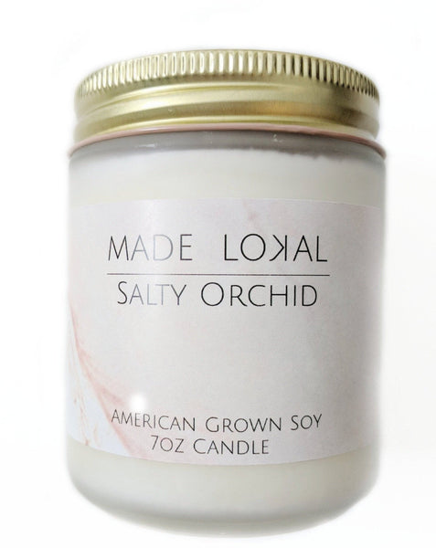 Salty Orchid Candle